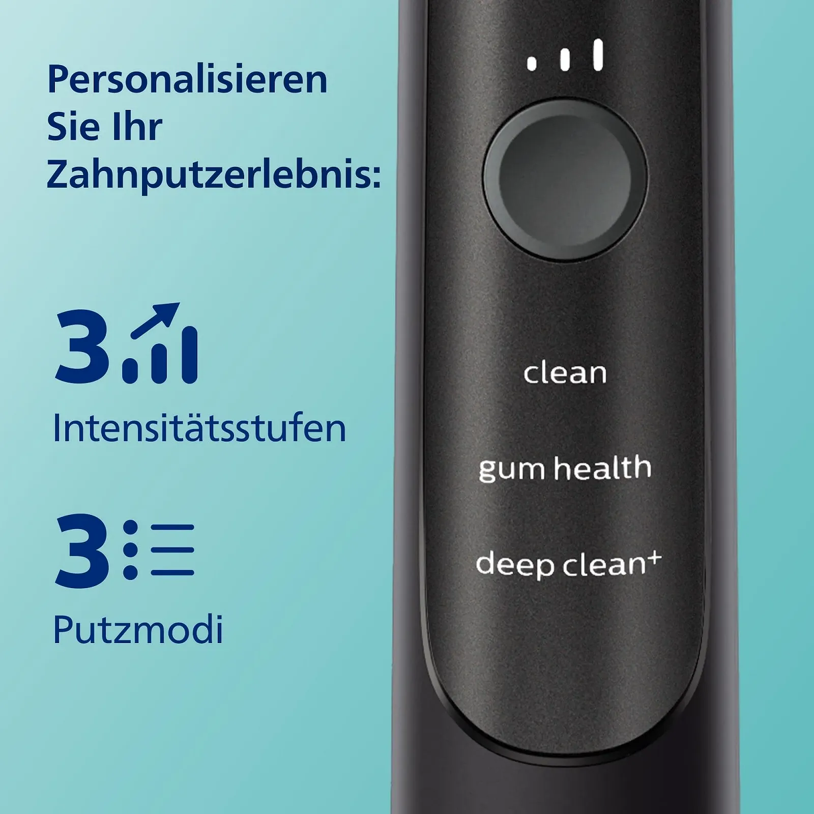 Электрическая зубная щетка Philips ExpertClean 7300 HX9601/02 Звуковая с датчиком давления и дорожным футляром Черная, фото №4