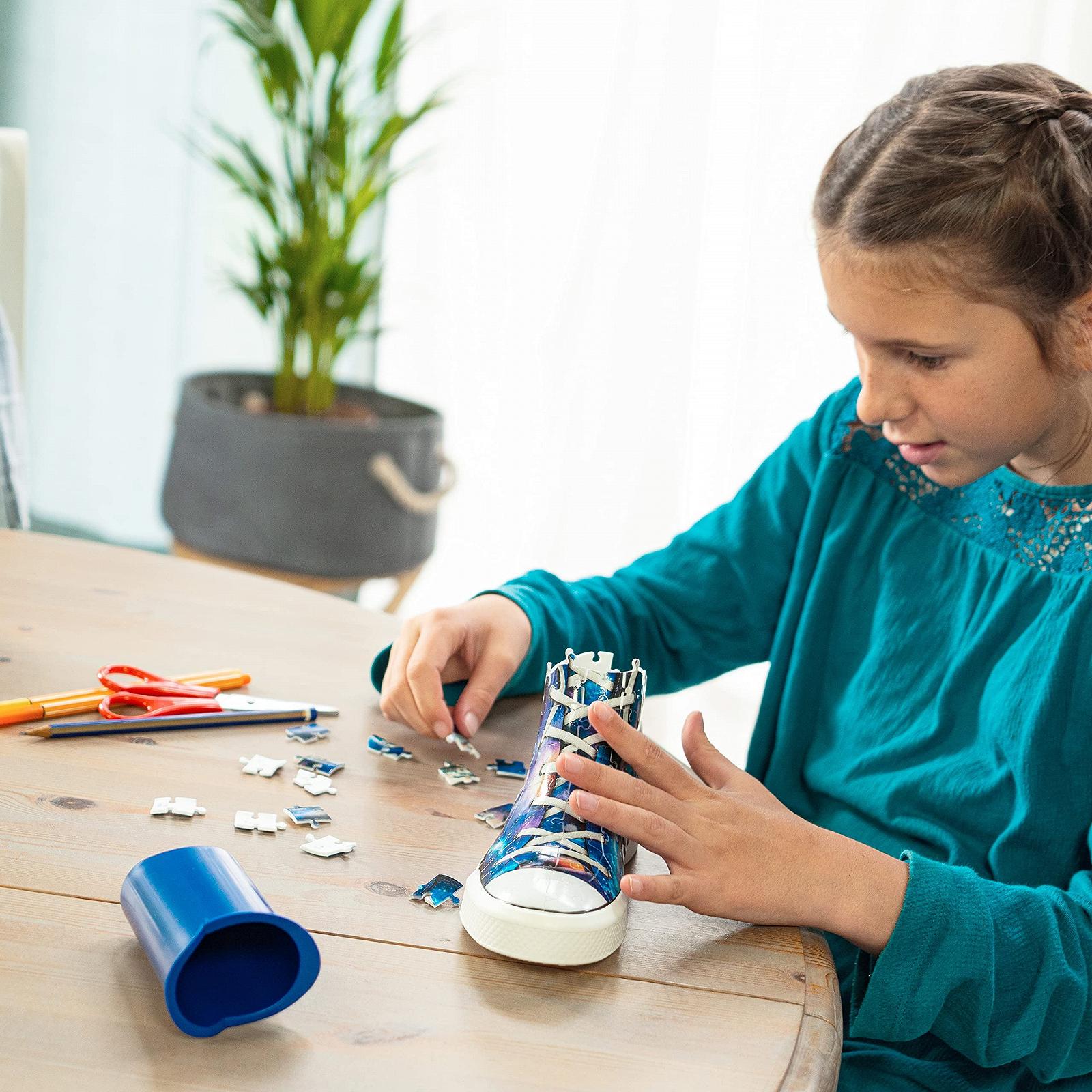 3D-пазл Ravensburger 11251 Кросівка Астронавти в космосі органайзер для ручок 108 елементів від 8 років, фото №7