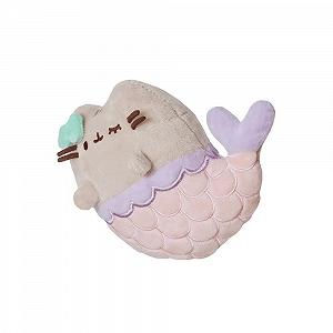 Мягкая игрушка Aurora Pusheen Mermaid Pusheen Small Розово-фиолетовая synthetic.ua - Фото 1