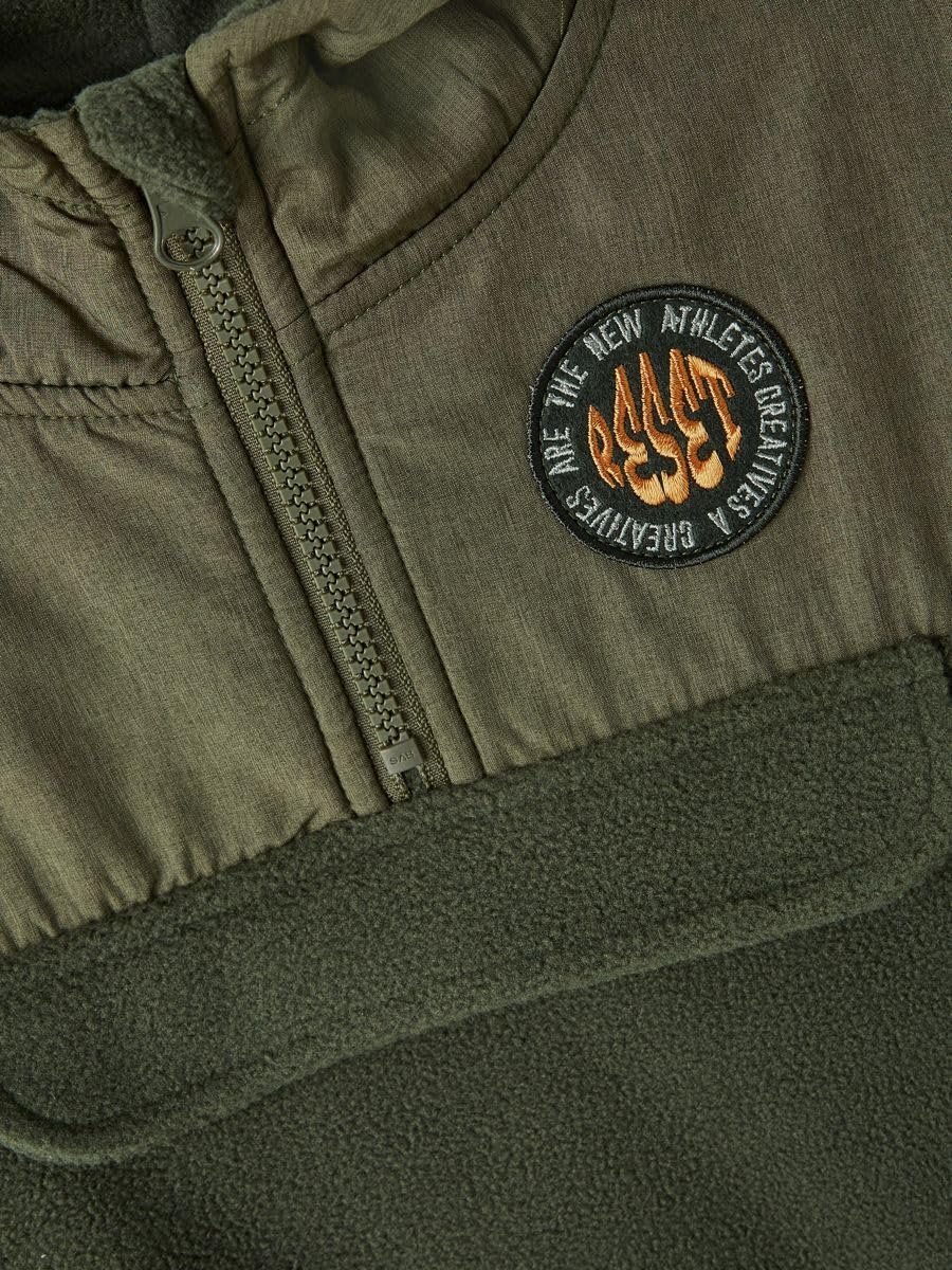 Флисовая куртка-анорак NAME IT Nmmorm для мальчиков, фото №4 Флисовая куртка-анорак NAME IT Nmmorm для мальчиков, фото №4