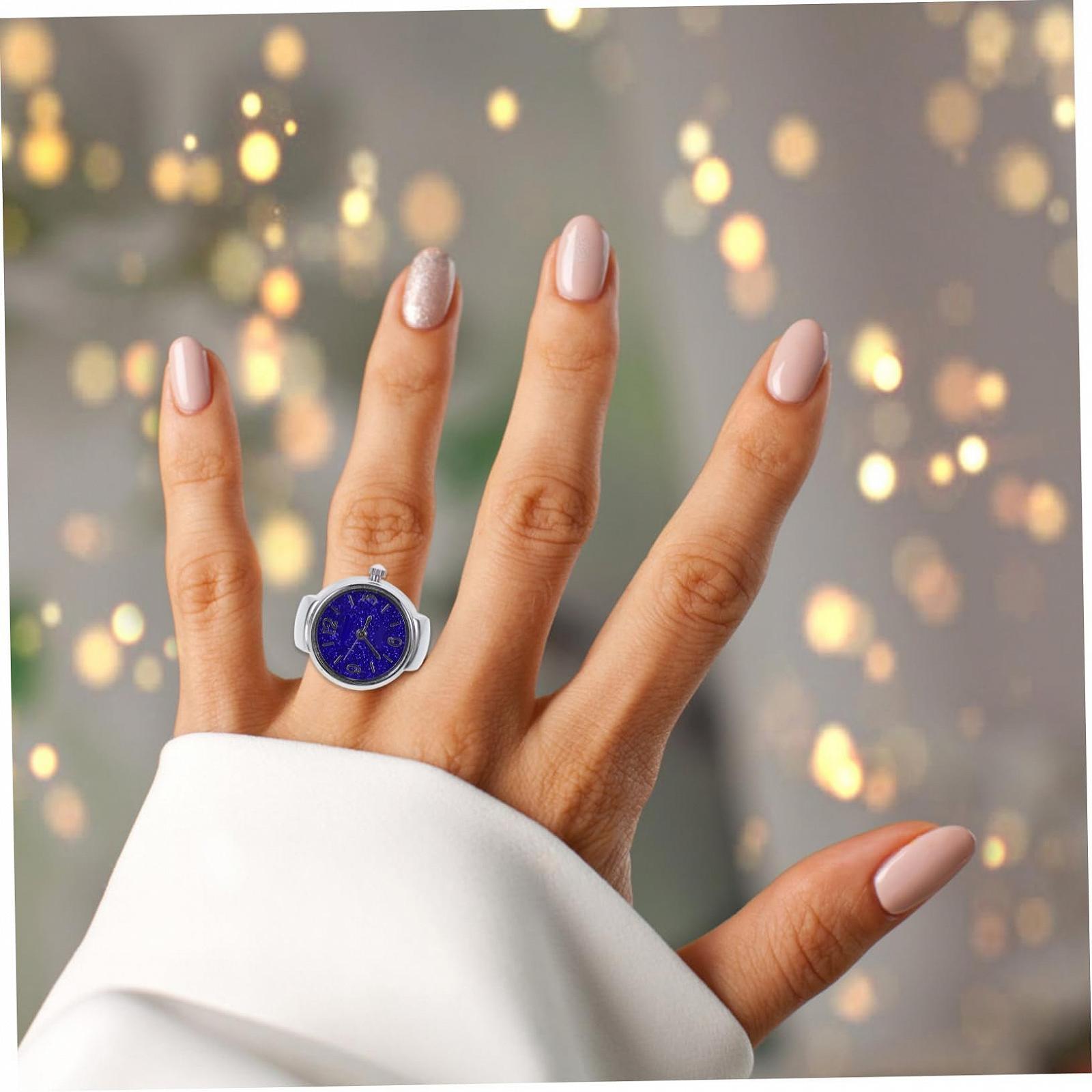 Кольцо-часы Quartz Healvian для женщин и мужчин, эластичные, современный дизайн, цифровой дисплей, фото №7 Кольцо-часы Quartz Healvian для женщин и мужчин, эластичные, современный дизайн, цифровой дисплей, фото №7