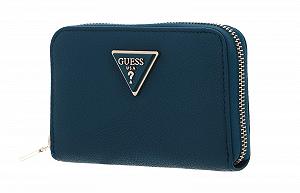 Гаманець GUESS Meridian SLG Medium Zip Around Teal, бірюзовий - Фото 1