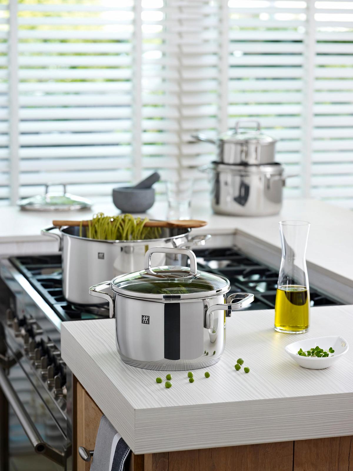 Набір посуду Zwilling Quadro 65060-000-0 5 предметів срібний, 60 x 50 x 30 см, фото №6