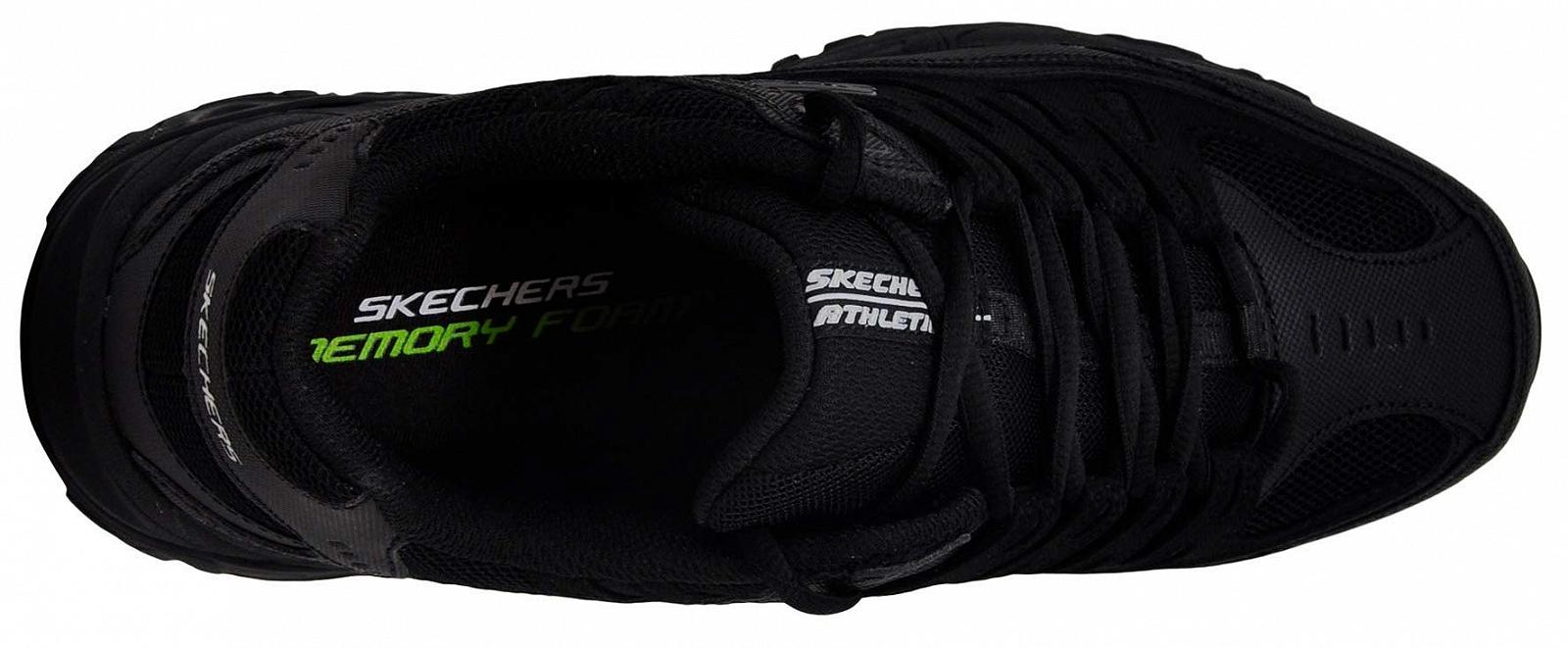 Кросівки Skechers Sport Afterburn чоловічі Memory Foam на шнурках, фото №6