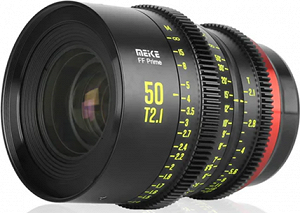 Об’єктив Meike Prime / 50mm / T2.1 / Canon EF/ Чорний - Фото 1
