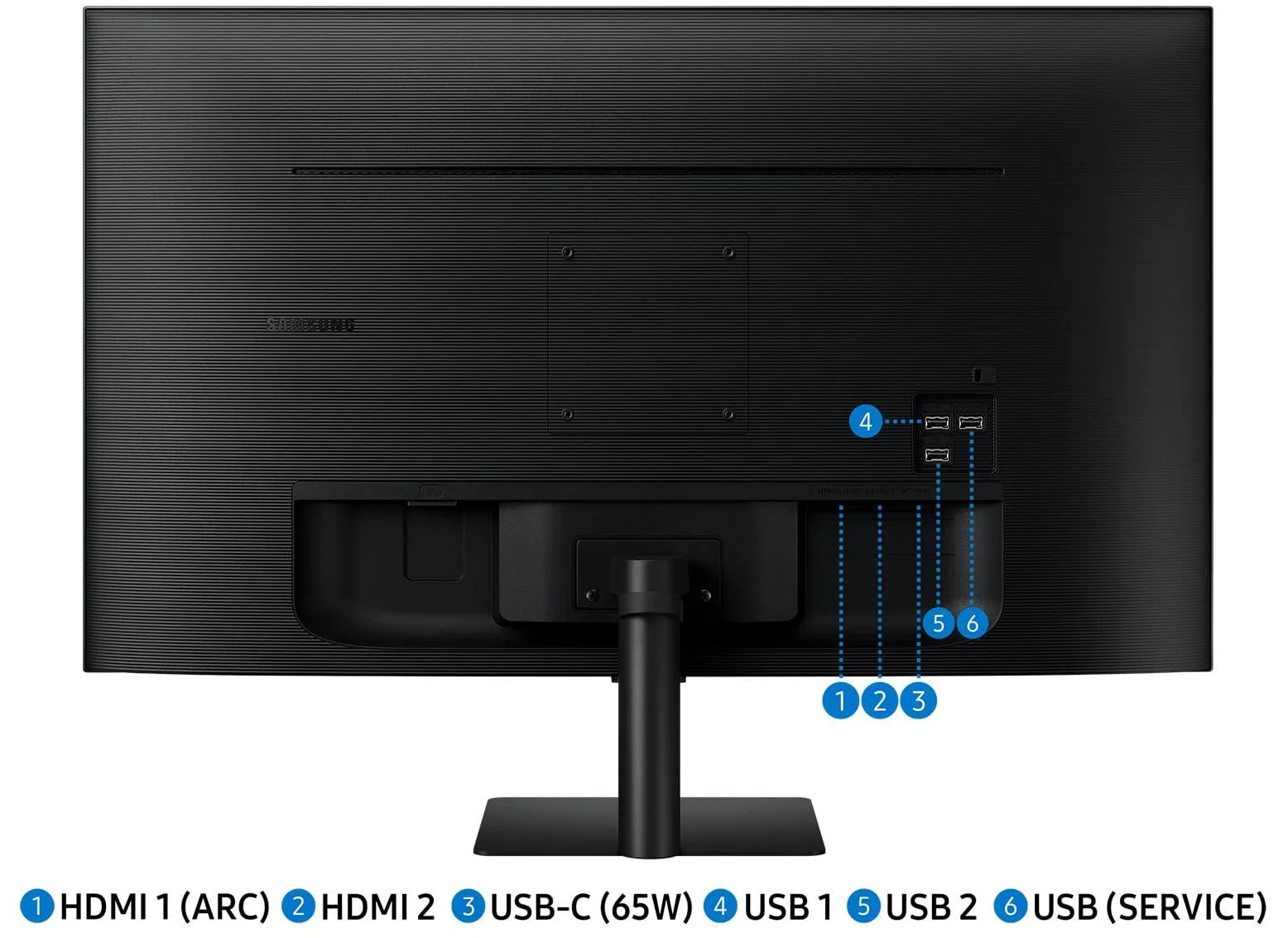 Монітор 32" Samsung M70D 4K VA 60 Гц, фото №6