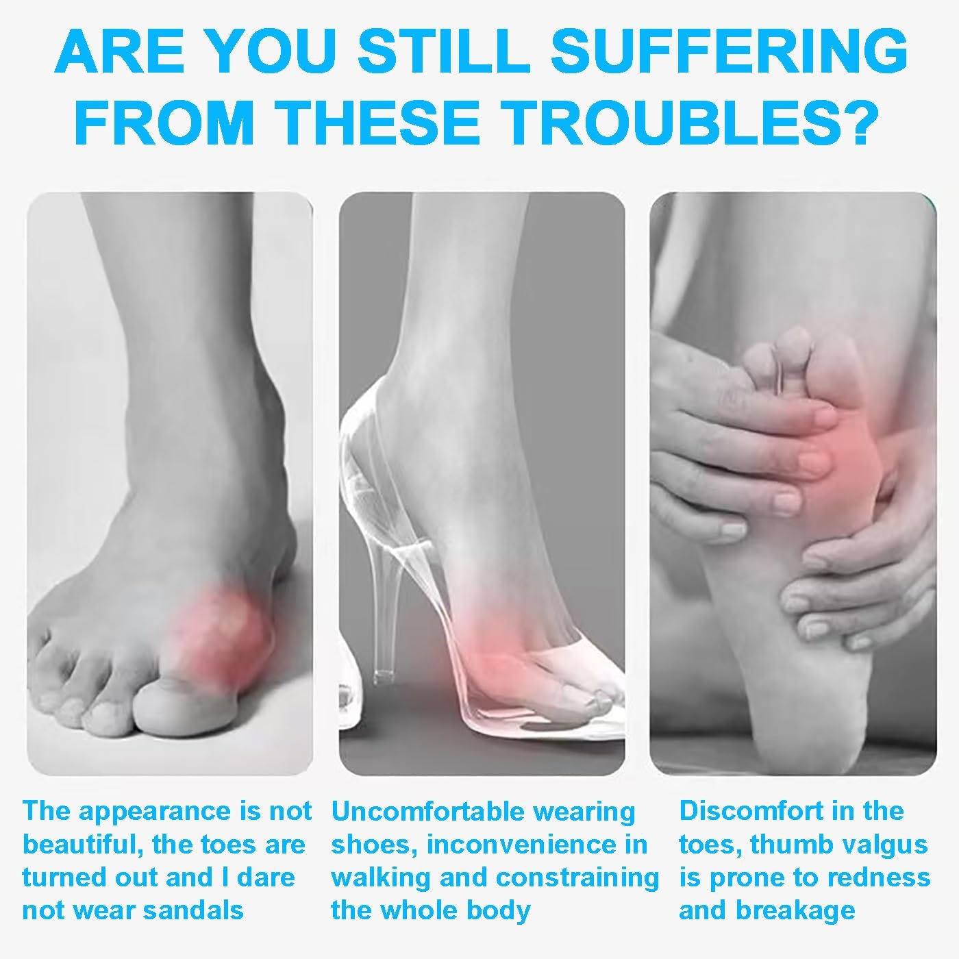 Корректор большого пальца стопы для женщин, коррекция вальгусной деформации., фото №2