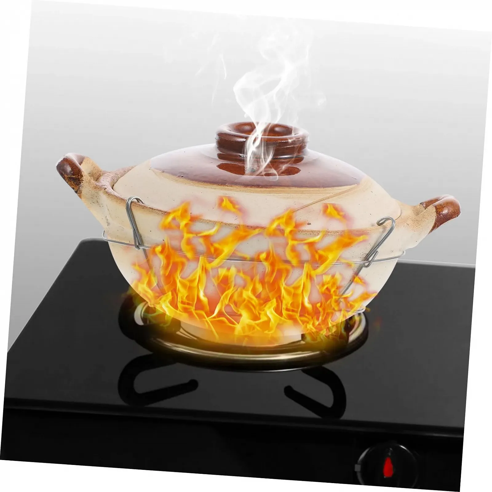 Кастрюля LABRIMP Глиняная с ручкой Антипригарная, фото №5