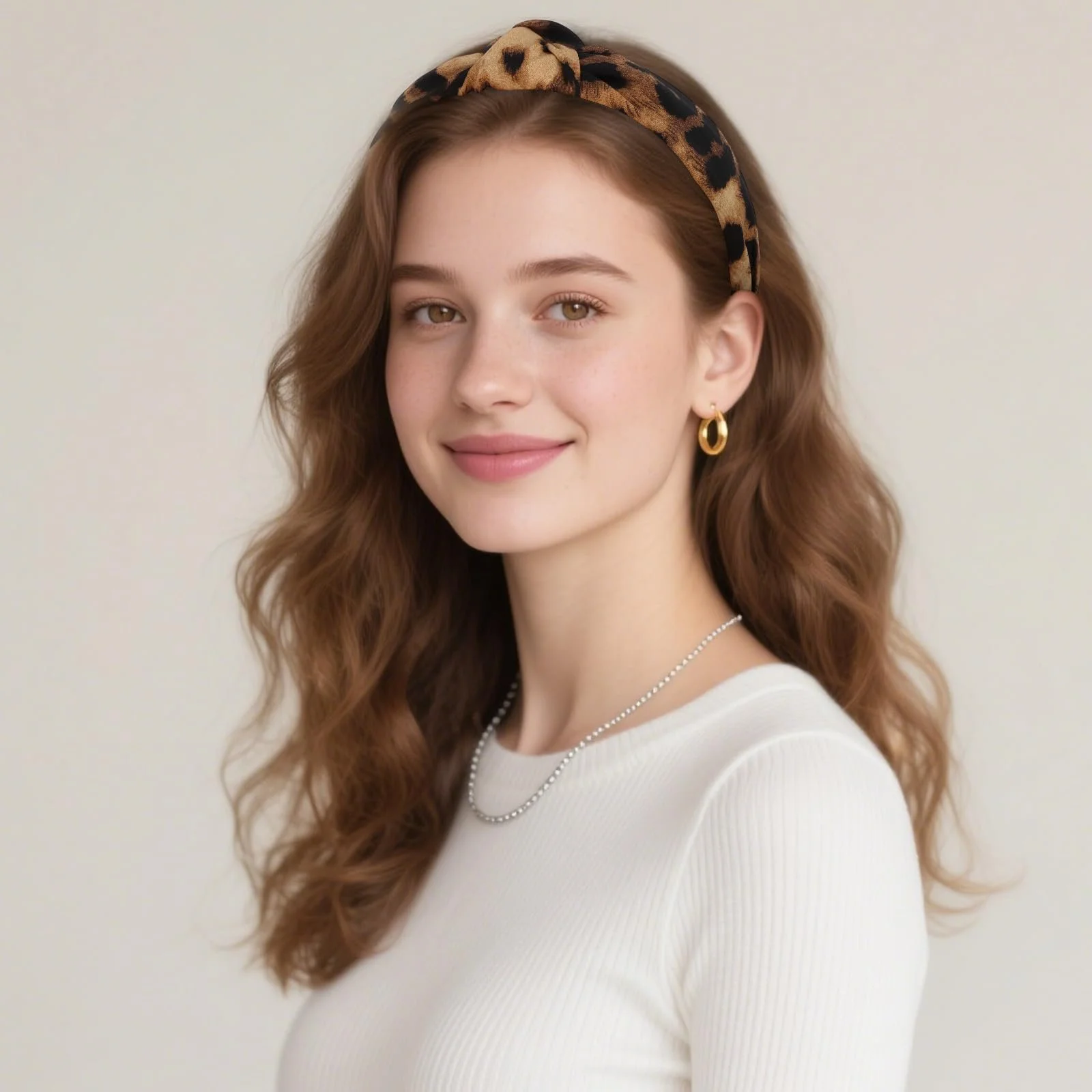 Набір з 3 модних жіночих обручів для волосся Leo для жінок, аксесуари для волосся, фото №4