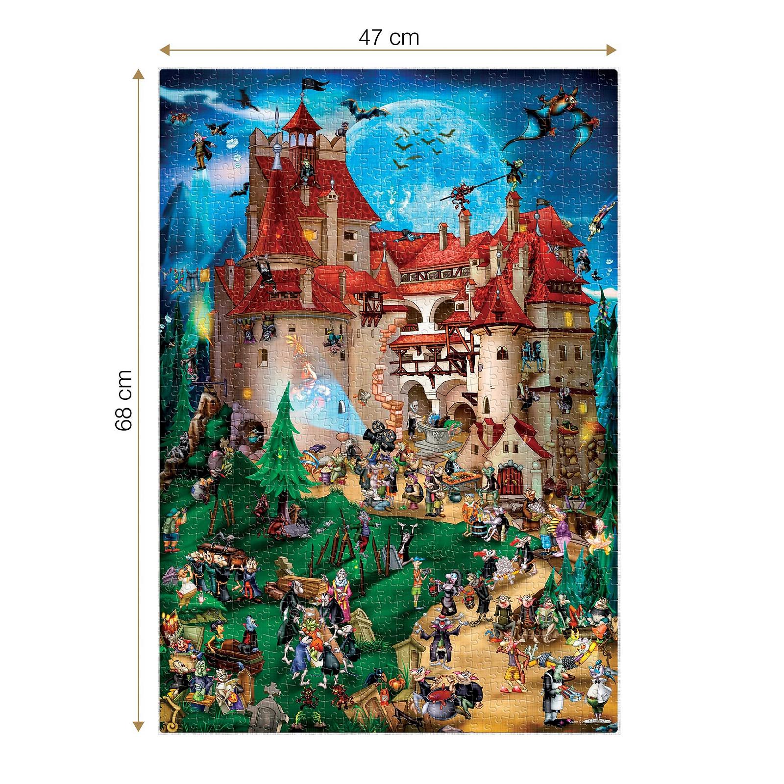 Пазл D Toys 7 Cartoon Santa Claus 1000 деталей, фото №3