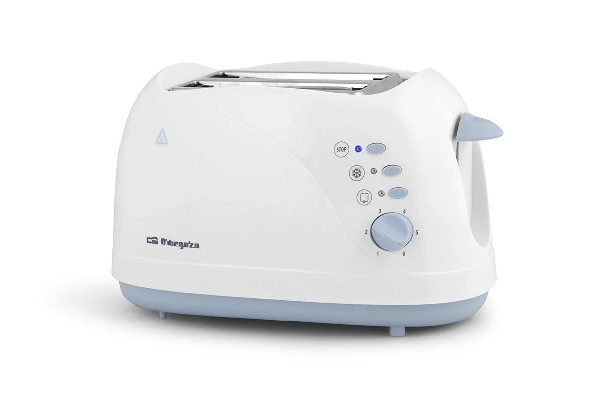 Тостер Orbegozo To3010, 700 Вт, 2 слоти, Підігрів булочок, Білий, фото №7