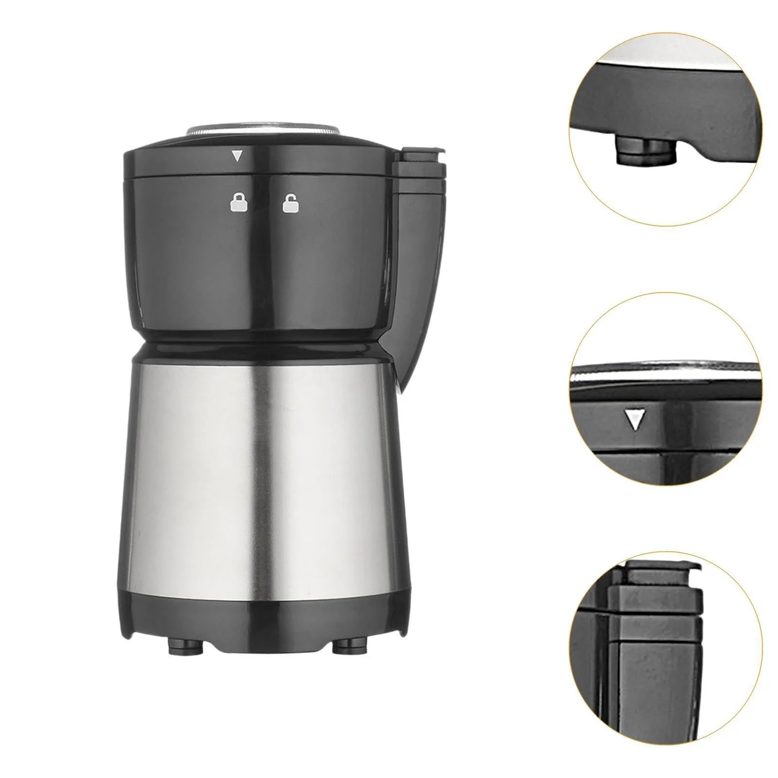 Електрична perfk EU Adapter для спецій, знімний контейнер для кавових зерен, фото №2