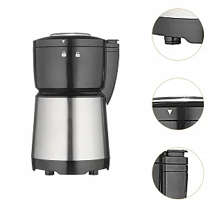 Электрическая perfk EU Adapter для специй, съемный контейнер для кофейных зерен synthetic.ua - Фото 1