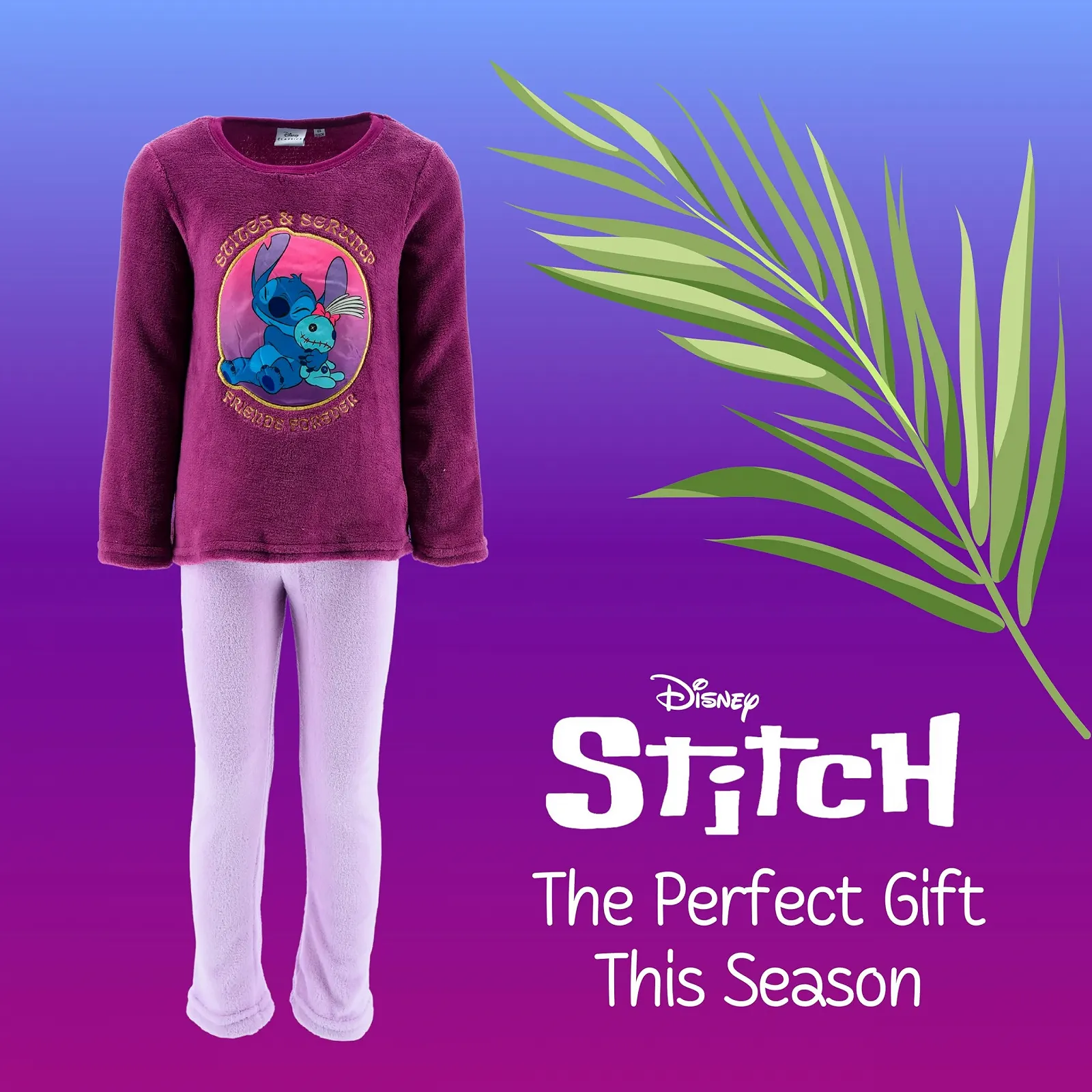 Піжама Дитяча Disney Stitch and Angel Футболка і Довгі Штани для Дівчат, фото №8 Піжама Дитяча Disney Stitch and Angel Футболка і Довгі Штани для Дівчат, фото №8