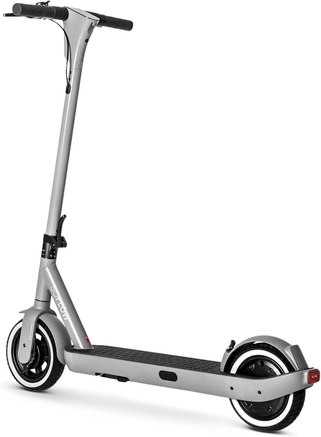 Електросамокат SOFLOW SO ONE / 40 км запас ходу / 500 Вт / 9" колеса / 120 кг навантаження / 22 км/г /  Сріблясто-сірий, фото №2