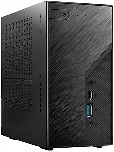 Barebone система ASRock DeskMini X300 / Без процесора / Без ОЗП / Без накопичувача / 1 x HDMI / LAN  / Без ОС / Чорний (90BXG3T01-A10GA0W) - Фото 1