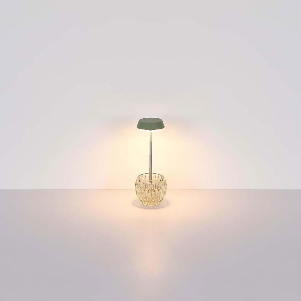 Настольная лампа GLOBO LIGHTING LED Touch Dimmer 28 см Green, фото №8