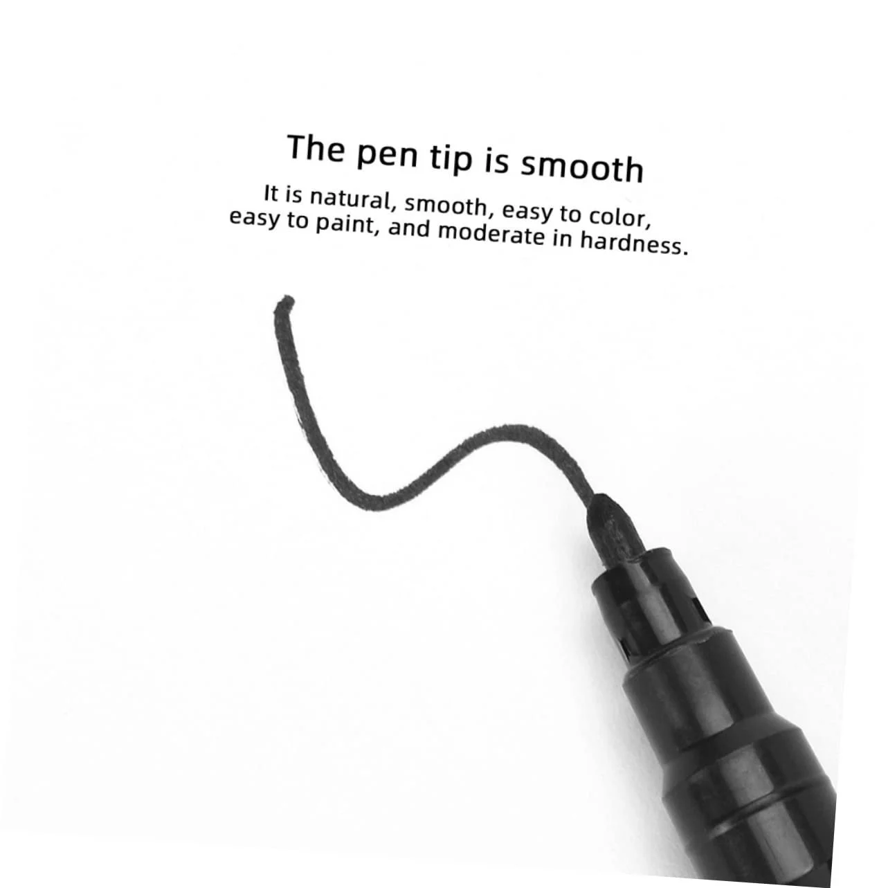 Маркер-Пензлі, з тонким кінчиком, пластик, фото №7