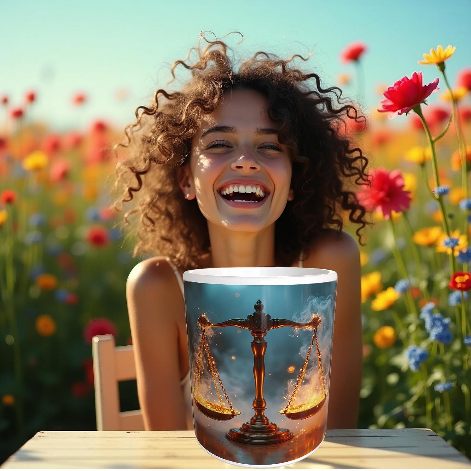 Чашка Кавова Zodiac Терези Сузір'я, фото №5