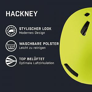Шлем ALPINA Hackney для велосипеда Легкий, Прочный и с оптимальной вентиляцией для детей, со устанавливаемым светодиодом, для хорошей видимости synthetic.ua - Фото 1