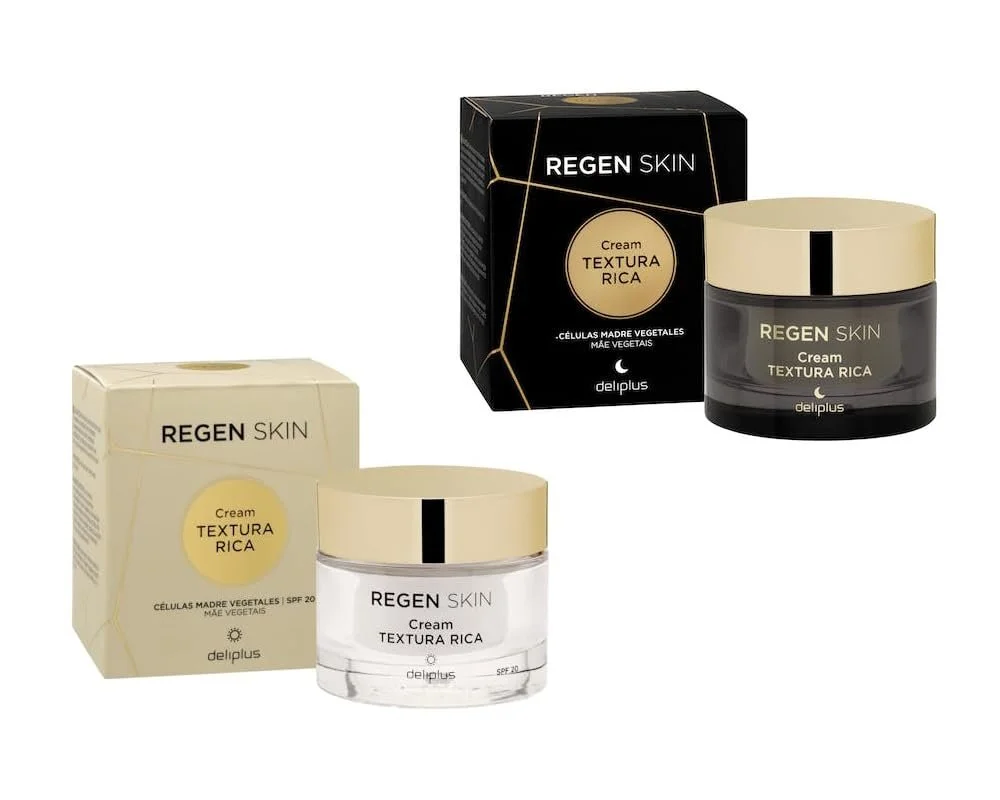 Набір кремів для обличчя Deliplus Rica Rain Skin денний та нічний SPF 20 для нормальної та сухої шкіри 2 x 50 мл, фото №1 Набір кремів для обличчя Deliplus Rica Rain Skin денний та нічний SPF 20 для нормальної та сухої шкіри 2 x 50 мл, фото №1