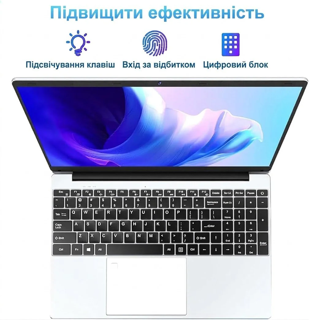 Ноутбук 15.6" KUMNOSAL YEPBOOK Intel Celeron N5095 RAM 24GB SSD 512GB Windows 11 (UKR), фото №3