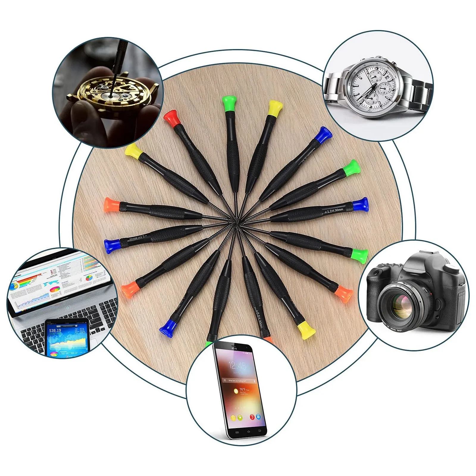 Набір викруток Magnetic 18 шт. прецизійний, фото №7