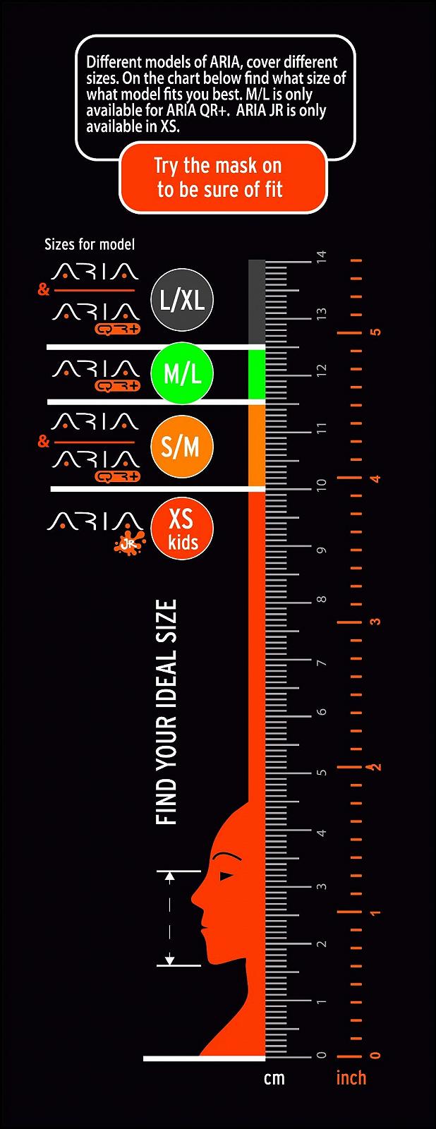 Маска з трубкою Ocean Reef Aria QR, повнолицева маска із загубником, для кращого огляду під водою на 180 градусів, фото №6