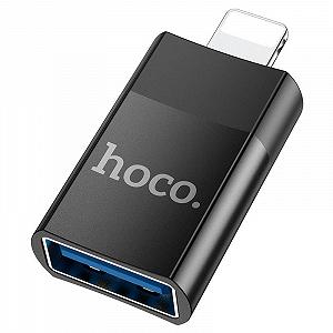 Переходник Hoco UA17 Lightning Male to USB Female USB2.0 - Фото 1