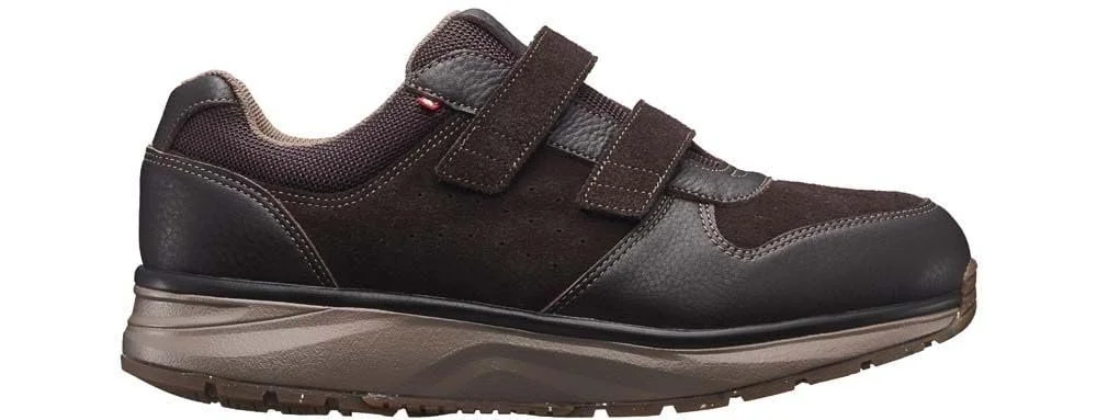 Кросівки на липучках JOYA Dynamo Чорний, чоловічі, з нубуку і текстилю, фото №1 Кросівки на липучках JOYA Dynamo Чорний, чоловічі, з нубуку і текстилю, фото №1