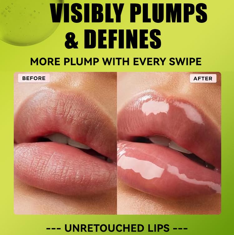 Блеск для губ Lip Oil 4 цвета, большая кисточка, увлажняющий, прозрачный, блестящий финиш (B), фото №3