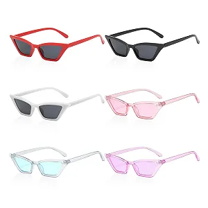 Солнцезащитные очки Набор CWPFVQA Женские Кошачий глаз Модные Ретро - Фото 1