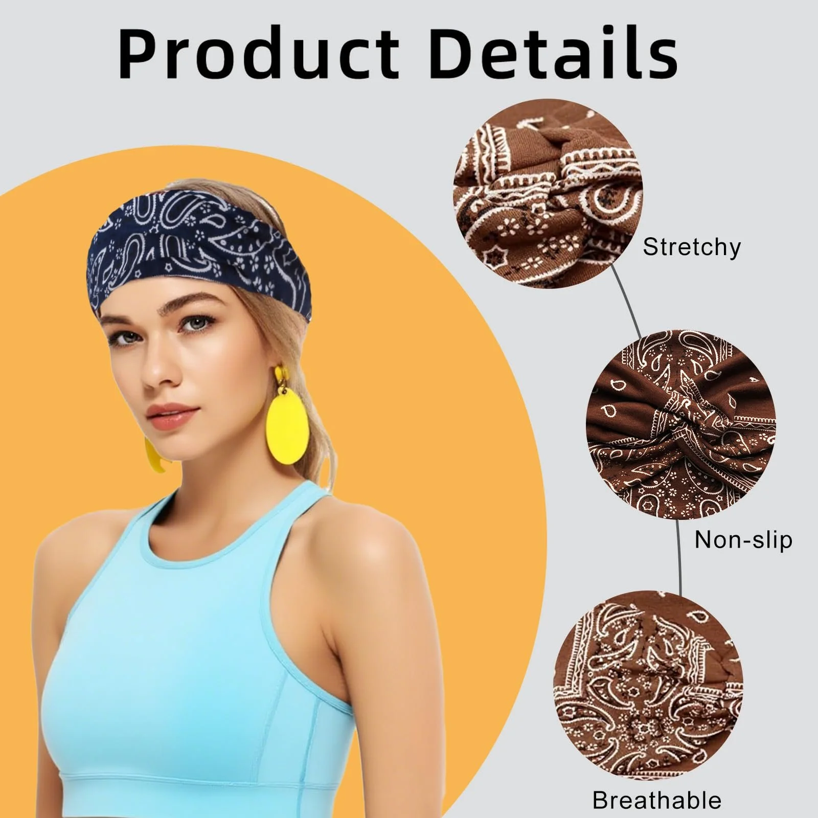 Женские повязки для волос, фото №4 Женские повязки для волос, фото №4