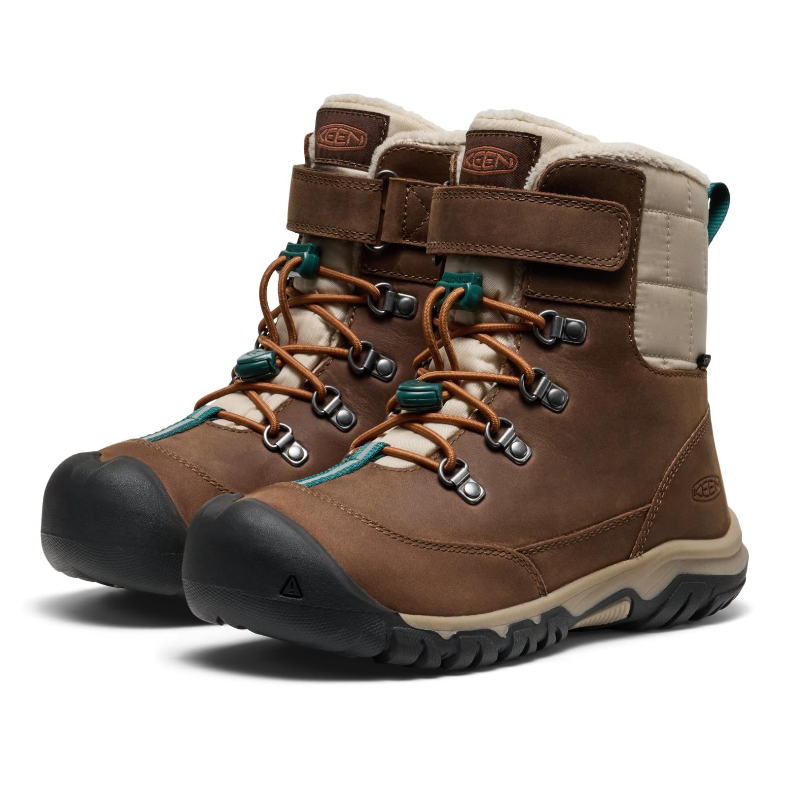 Ботинки для снега KEEN Kanibou Waterproof, унисекс, детские, фото №4