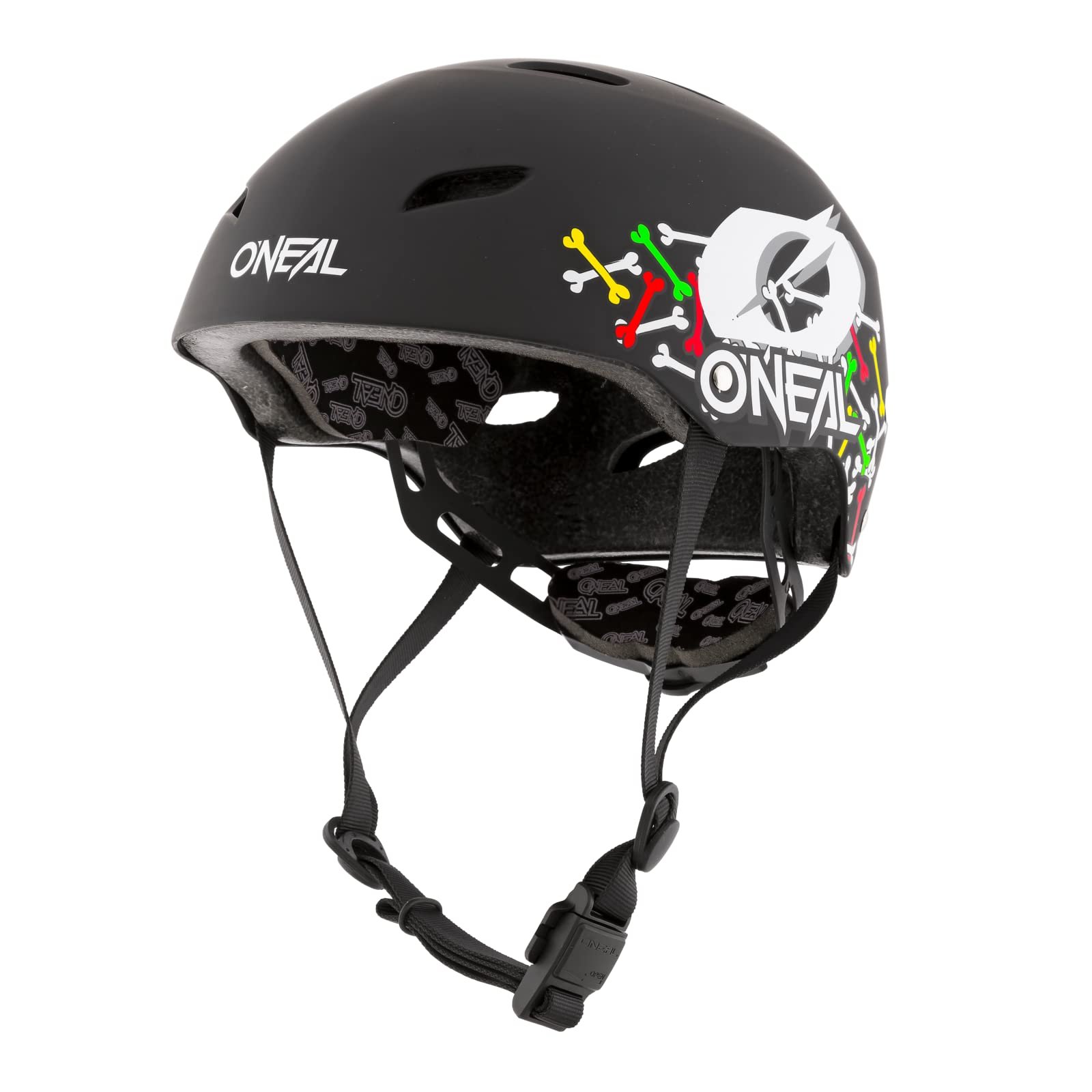 Шлем O'NEAL Детский Enduro All-Mountain ABS Shell Fidlock Magnetic Closure Большие вентиляционные отверстия Dirt Lid Youth Emoji, фото №1