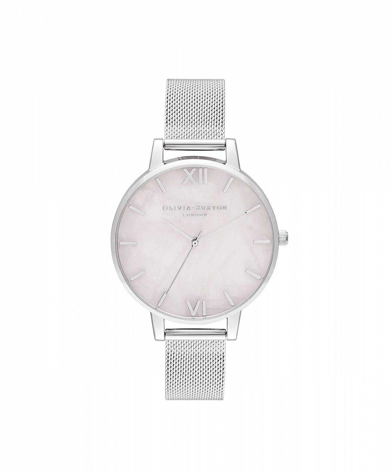 Жіночий Аналоговий Годинник Olivia Burton OB16SP18, Сріблястий та рожевий кварц, Браслет, фото №1