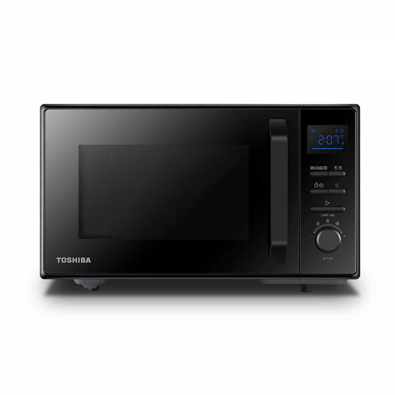 Мікрохвильова піч Toshiba MW2-AC25TF(BK) 25 л 900 Вт Black, фото №1 Мікрохвильова піч Toshiba MW2-AC25TF(BK) 25 л 900 Вт Black, фото №1