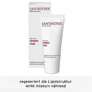 Насичений крем для обличчя SantaVerde Aloe Vera Creme Rich з алое вера та олією аргани synthetic.ua - Фото 1
