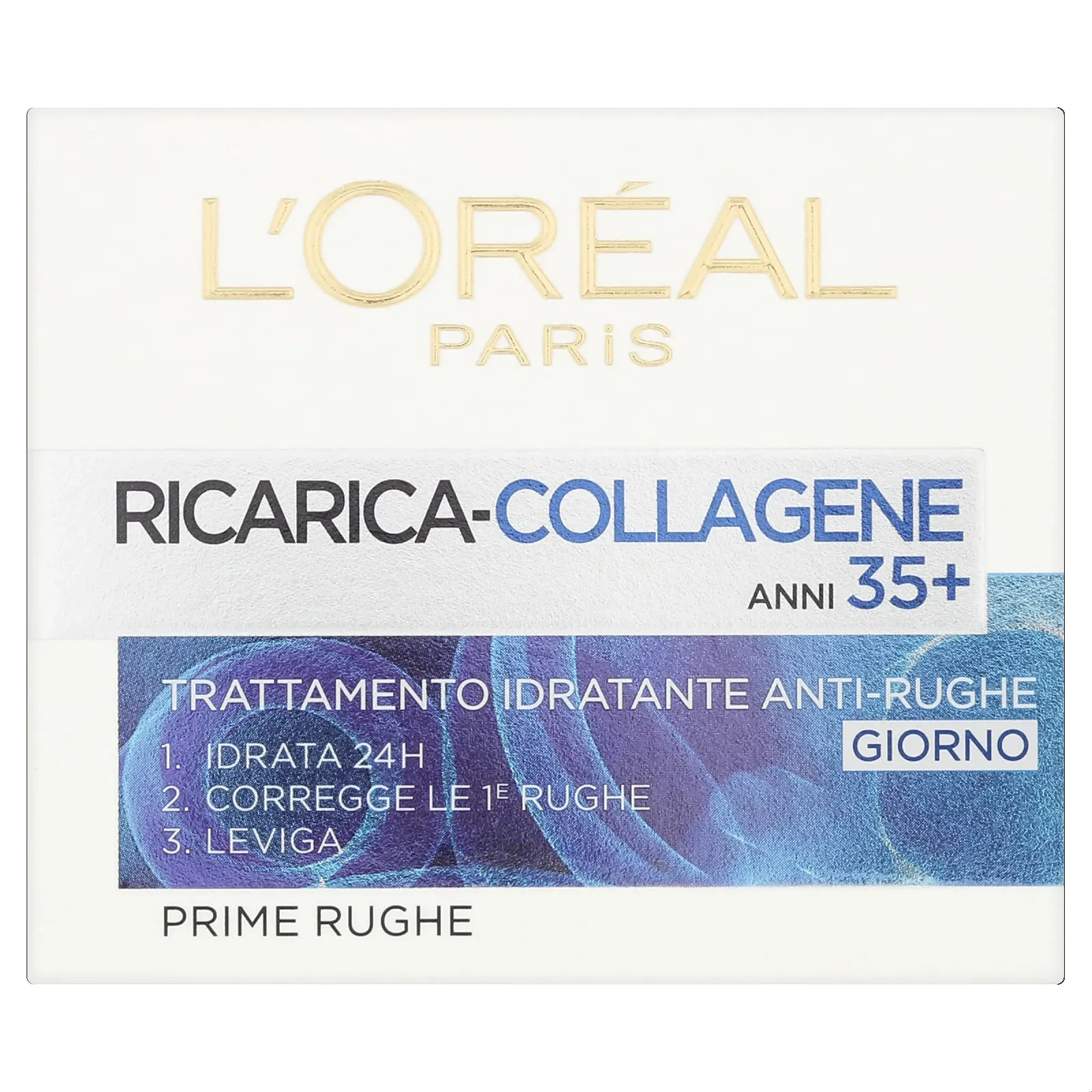 Крем для обличчя L'Oreal Active Anti-Wrinkle Collagen G + N + 35Y.O. проти зморщок 50 мл, фото №1