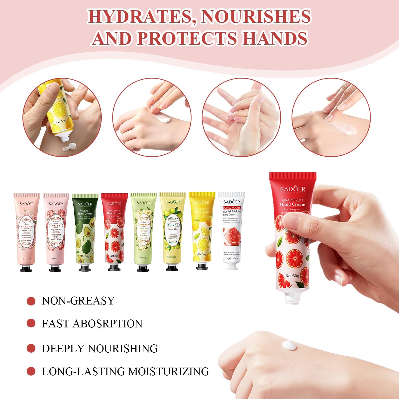 Набір міні-кремів для рук (15 шт.), фото №4