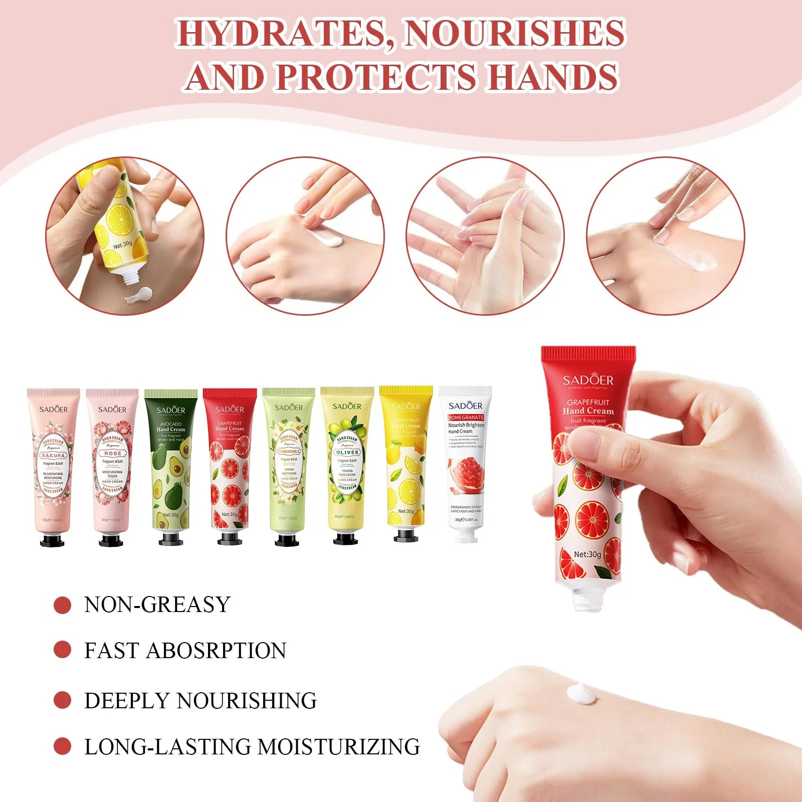 Набор мини-кремов для рук (15 шт.), фото №4