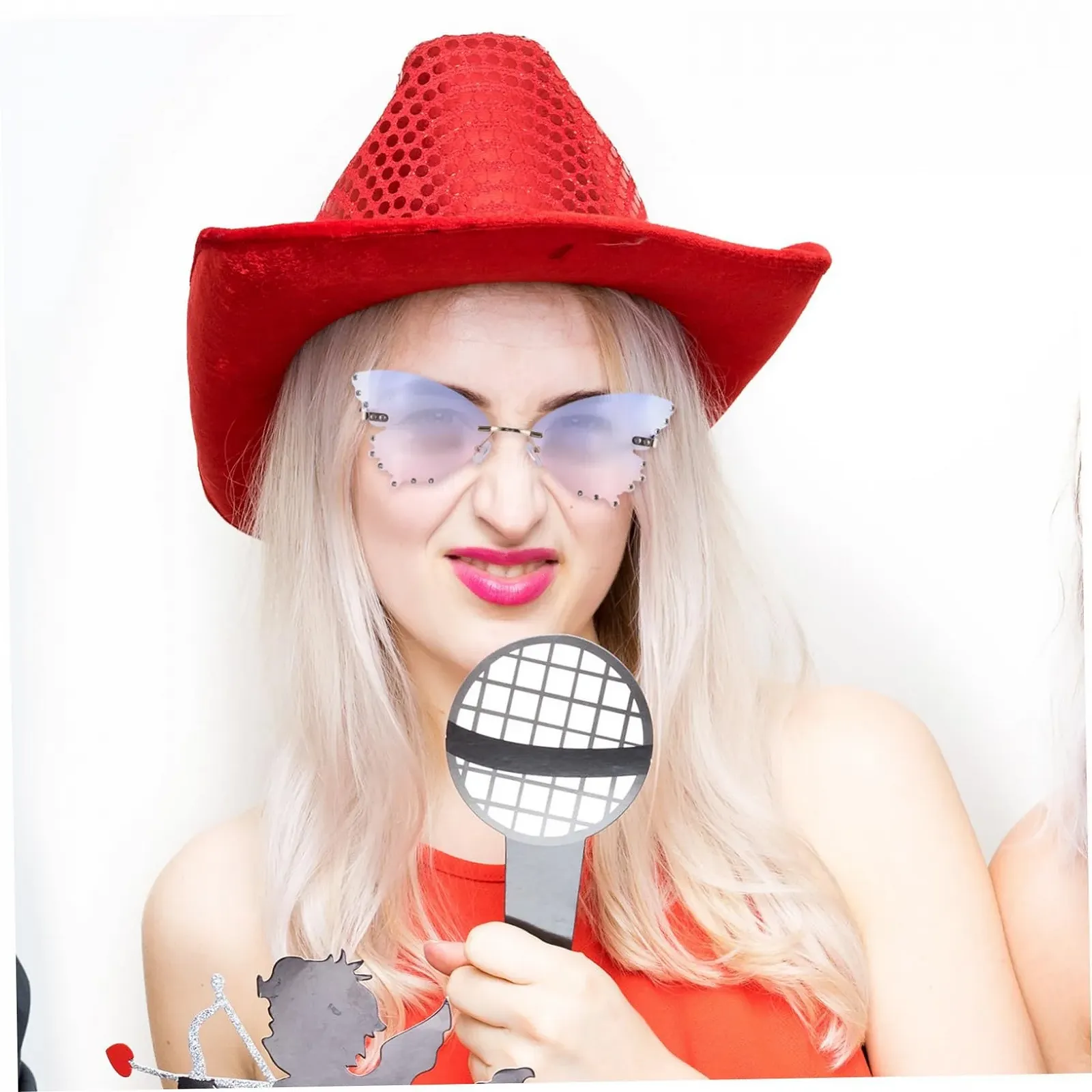 Солнцезащитные очки PACKOVE Без оправы Зеркальные летние, фото №2