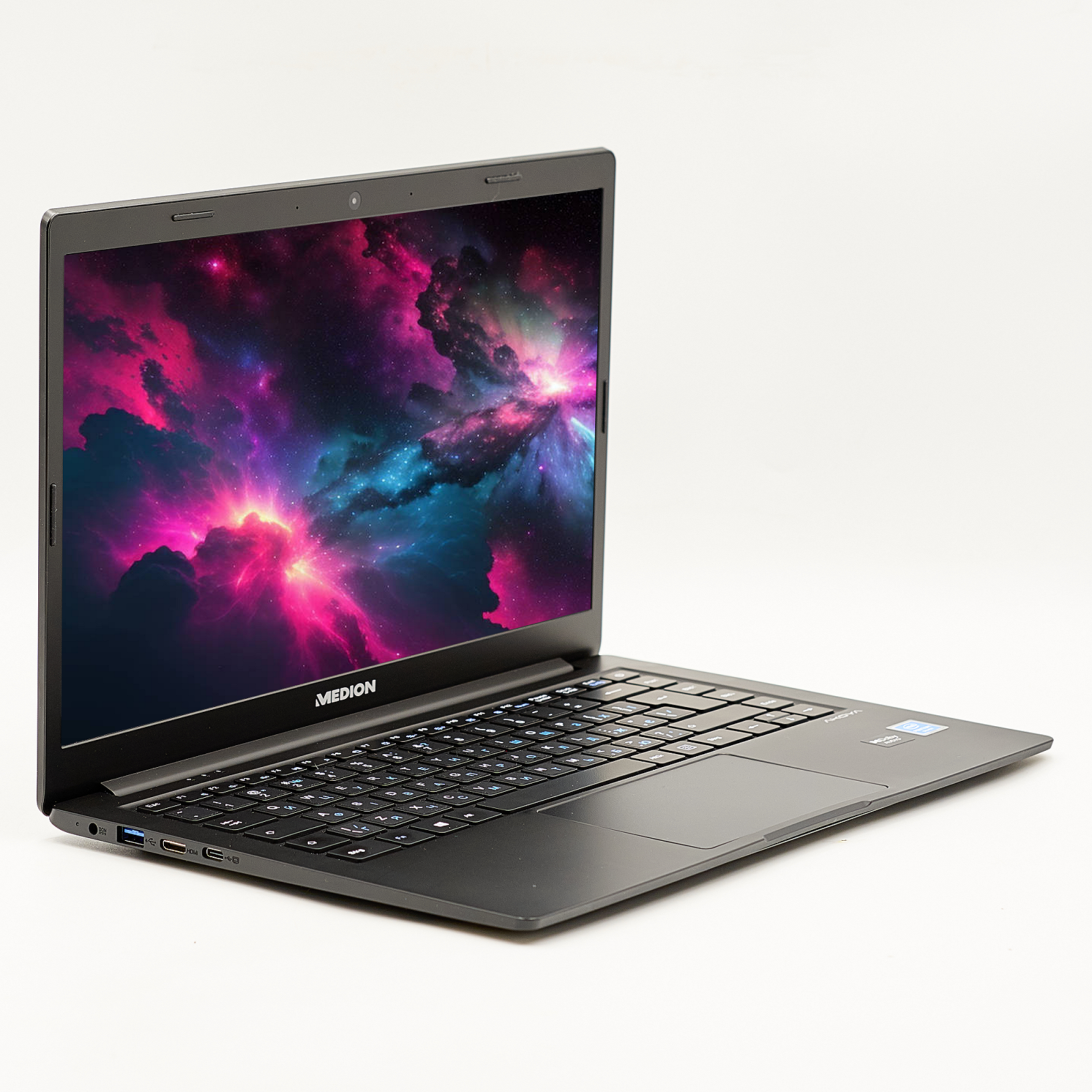 Ноутбук Medion Akoya E4251 14" Intel 4 ГБ RAM 256 ГБ SSD + 64 ГБ eMMC FullHD IPS Intel UHD Graphics Метал Win10, фото №2