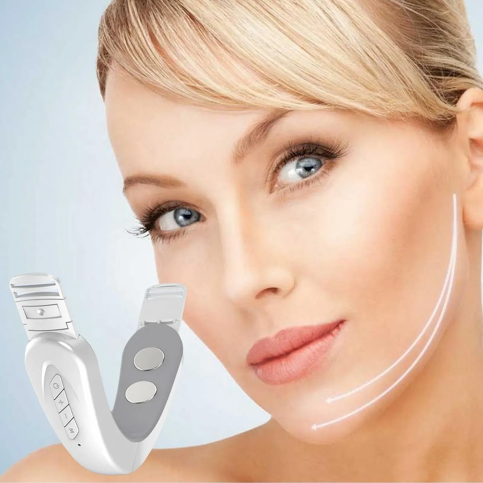 V-образный лифтинг, портативный массажер для кожи, инструмент по уходу за красотой для укрепления и определения, фото №9