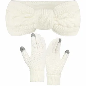 В'язана Пов'язка на Голову Жіноча Еластична Зимова - Фото 1