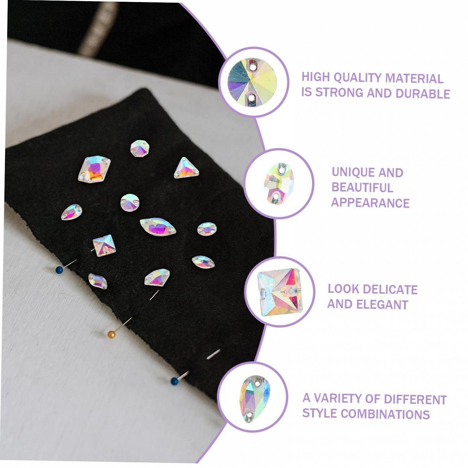 Стеклянные бусины Operitacx 120 шт. Смешанный стиль, фото №4