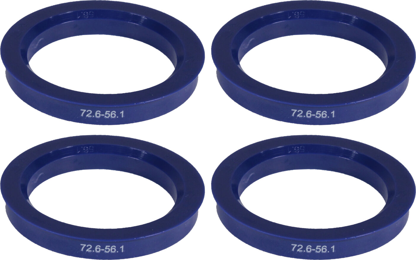 Кільця центрувальні для колісних дисків 72.6-56.1 Walline термопластик WL, фото №1