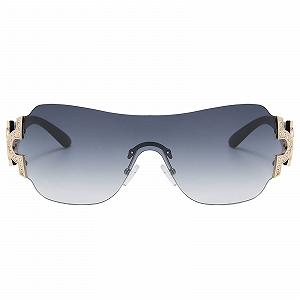 Сонцезахисні окуляри Без оправи LJCZKA y2k для чоловіків і жінок, модні synthetic.ua - Фото 1