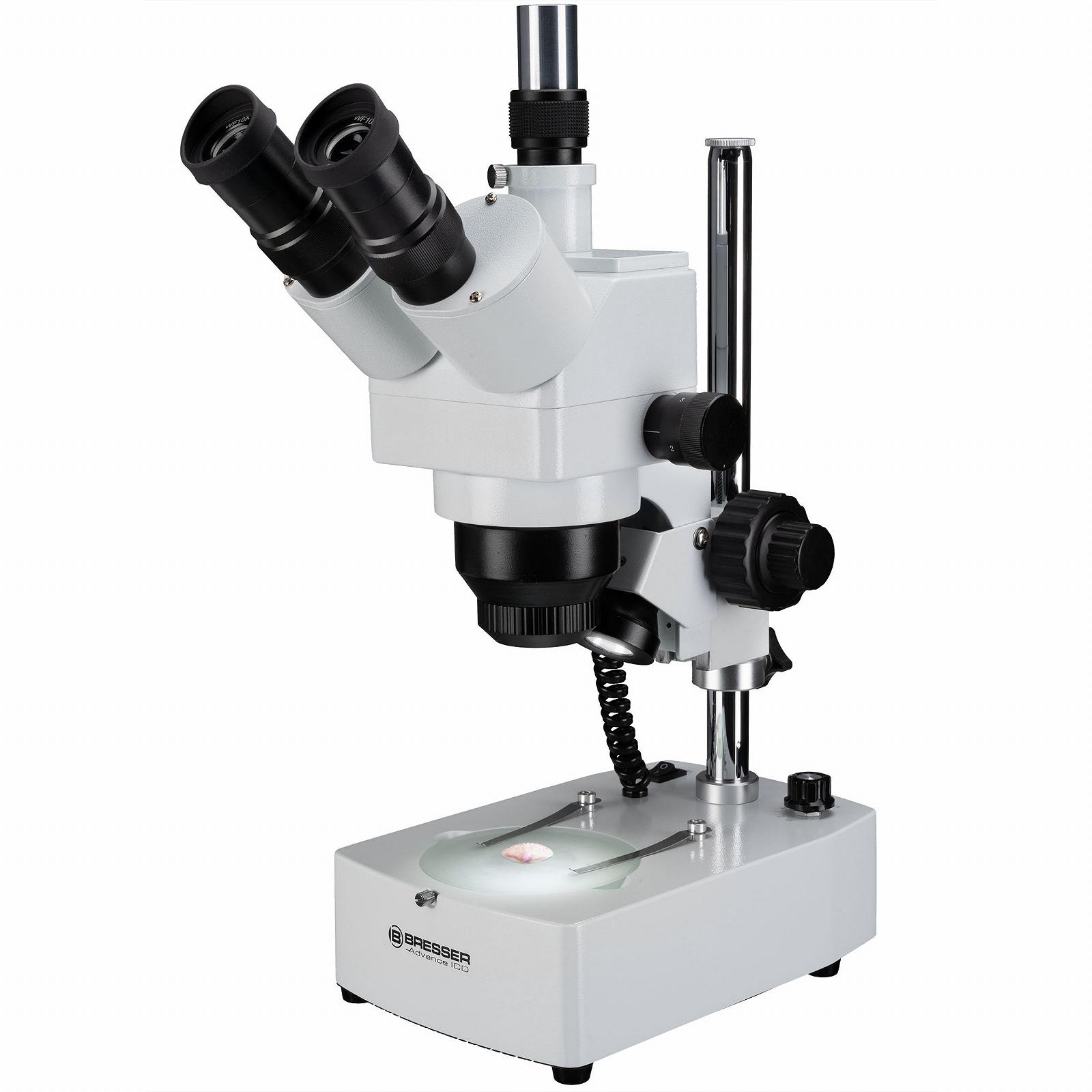 Микроскоп Bresser Advance ICD 10x-160x, фото №2