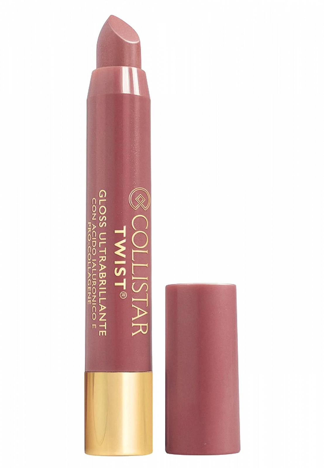 Блиск для губ Collistar Twist Ultra Shiny Lip Gloss Number 202 Nude Зволожуючий, що надає об'єм, блискучий з гіалуроновою кислотою і про-колагеном у форматі стіка 2.5 г, фото №2